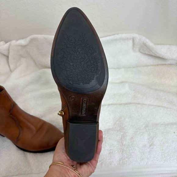 Picolino: women’s Brown Leather Ankle Boots - Picture 9 of 10